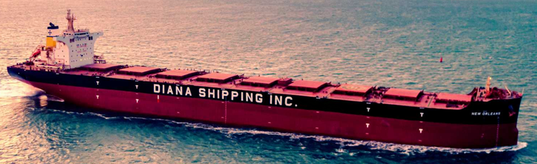 A large red container ship  Description automatically generated